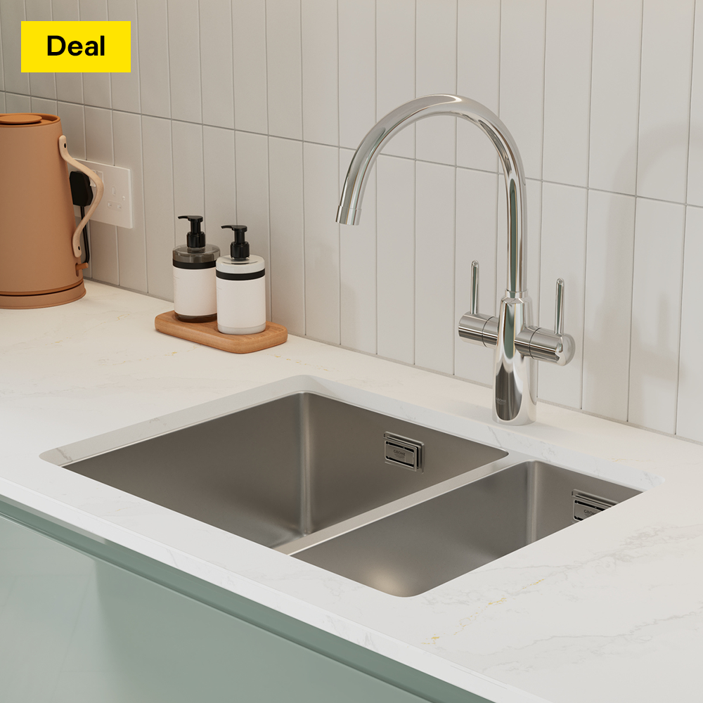 15% off selected kitchen taps. Terms & conditions apply, see the *Terms & conditions at the end of the page. Shop now.