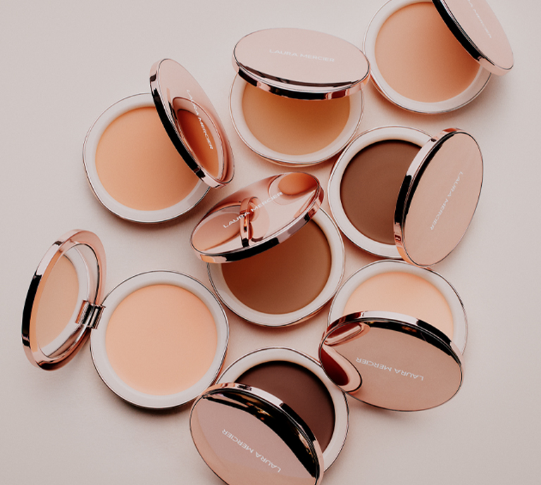 Shows Tinted Blur Balm  product in different shades 