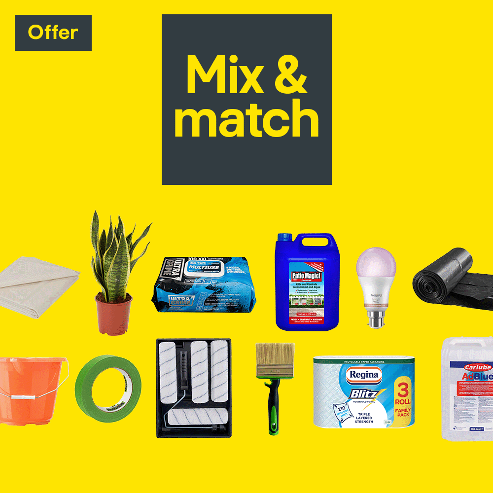 Mix and match. 4 for 3 on thousands of products online and in store. Shop now.