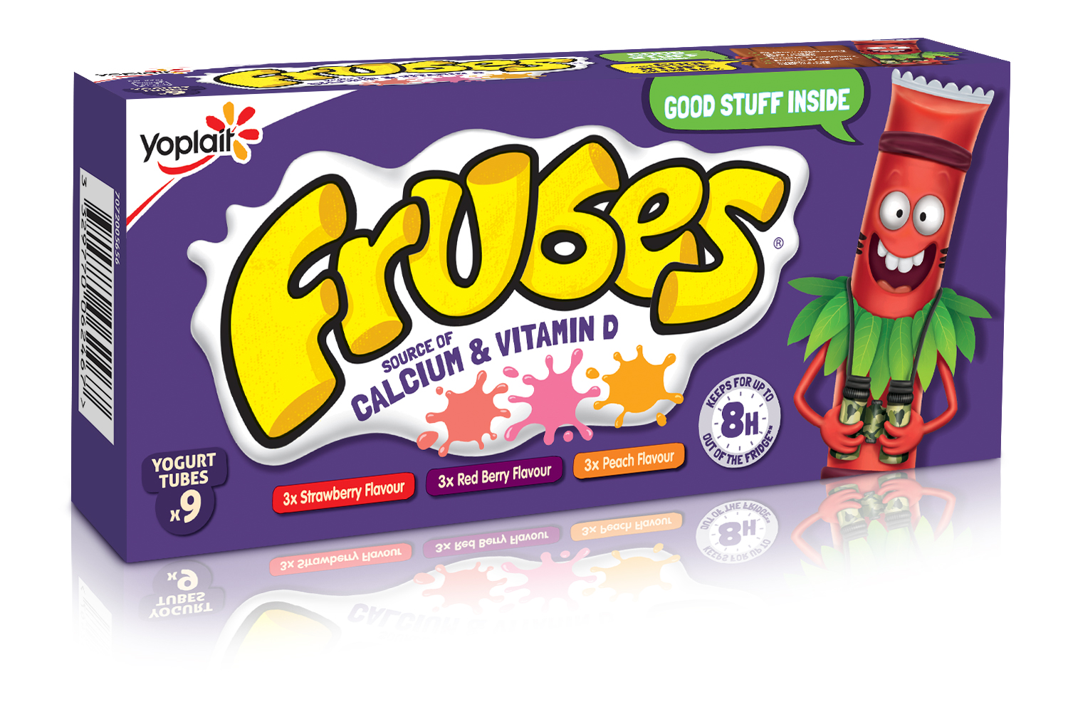 Frubes are enriched in calcium and vitamin D and are great for lunchboxes and after school snacking!