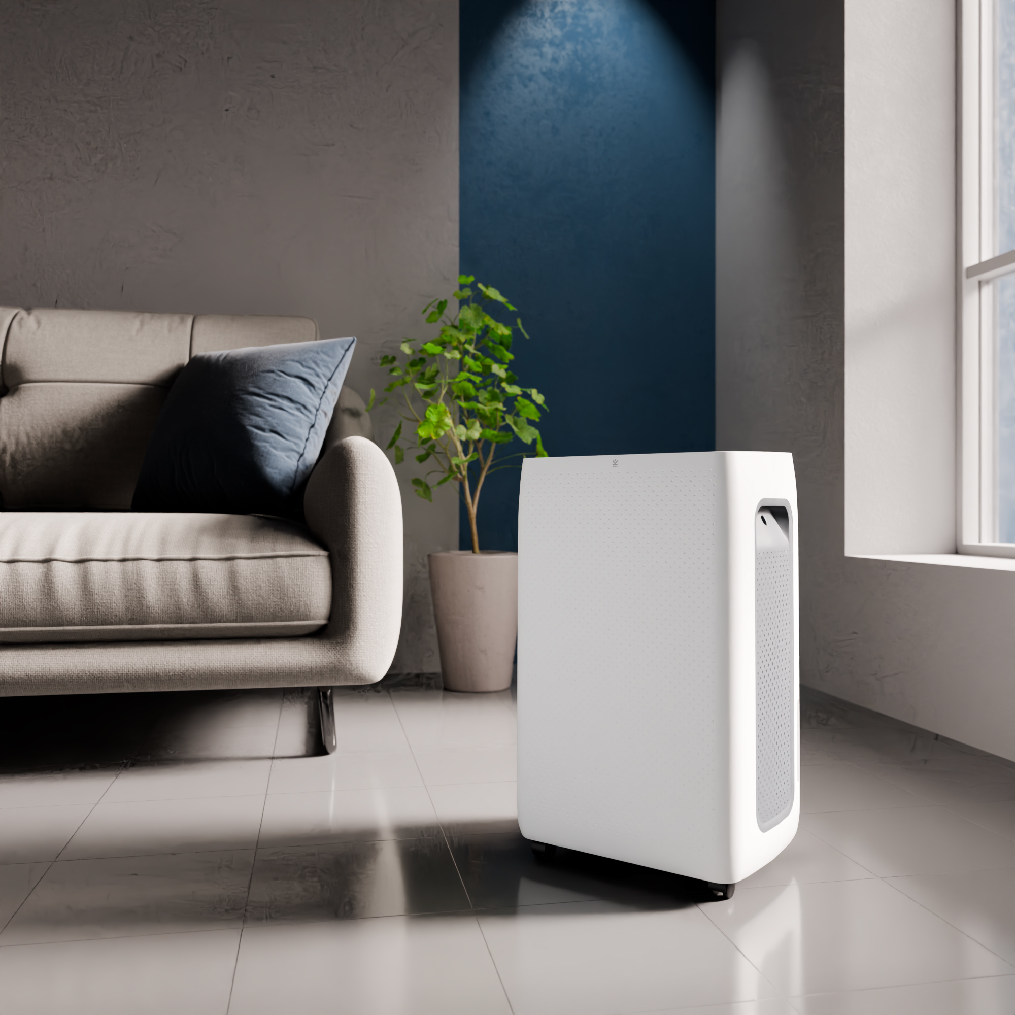 Sponsored - Banner X - Banner Advertisement for Avalla with a dehumidifier product image and shop now button.