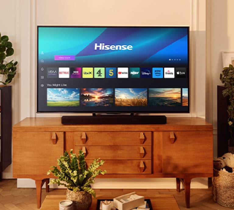 Save up to £500 on selected Hisense RGB MiniLED Tvs