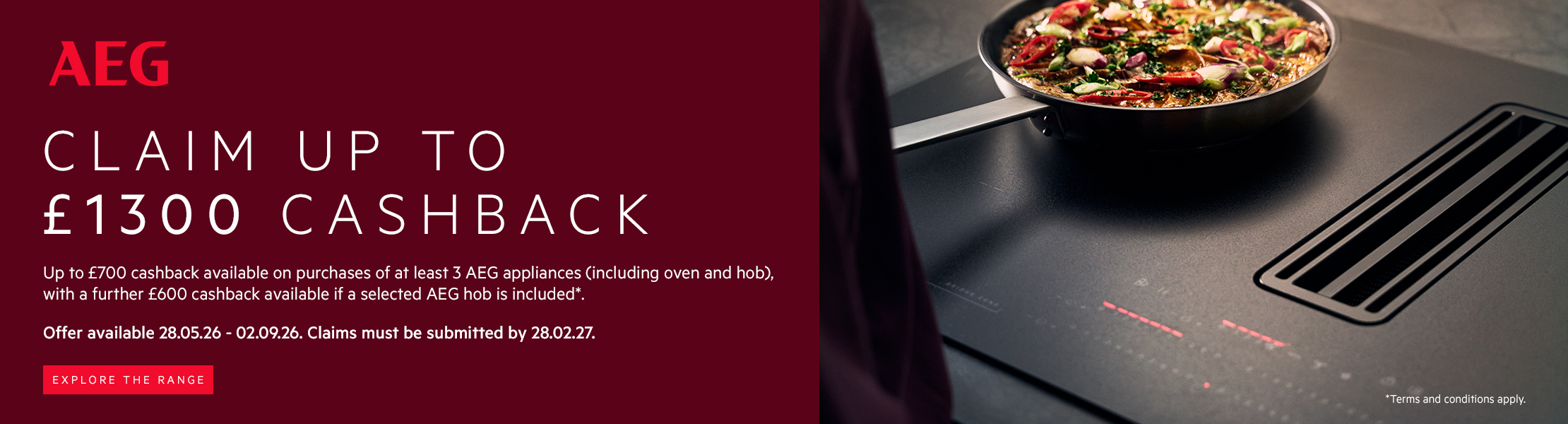 Click through to AEG kitchen appliances