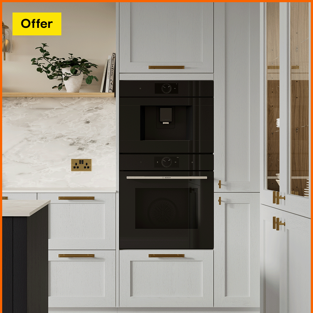 10% off Bosch kitchen appliances when you buy a kitchen. Terms & conditions apply. Shop now