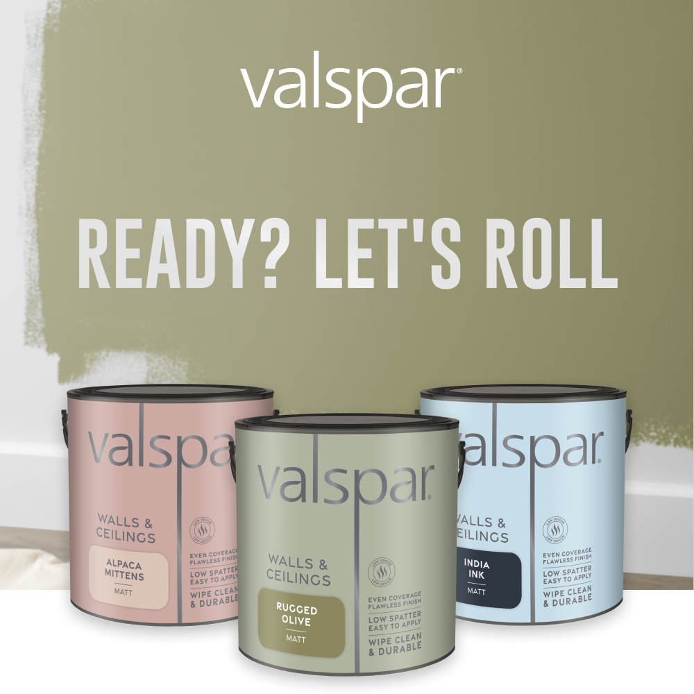 Sponsored banner for 35 of our most-loved, best-selling shades, now ready mixed. Shop now button.