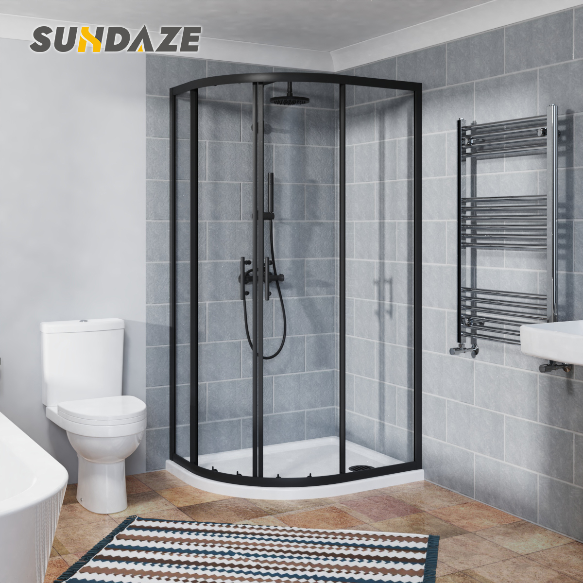 Sponsored Banner Advertisement for SunDaze with a product image and shop now button