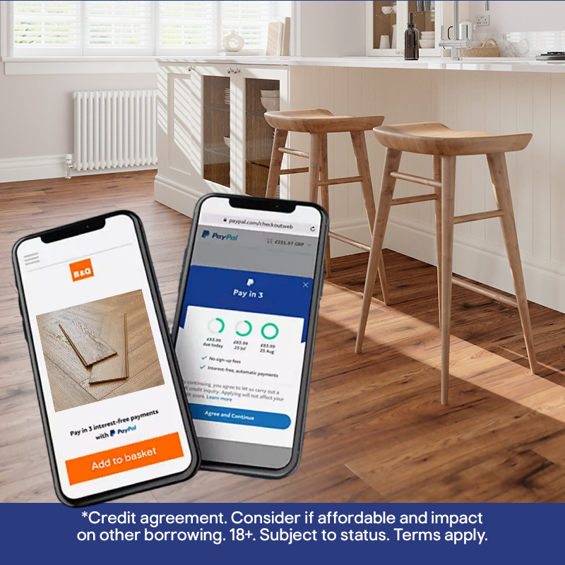 Sponsored banner: Pay in 3 with no interest and no fees*. Checkout with PayPal. Find out more.