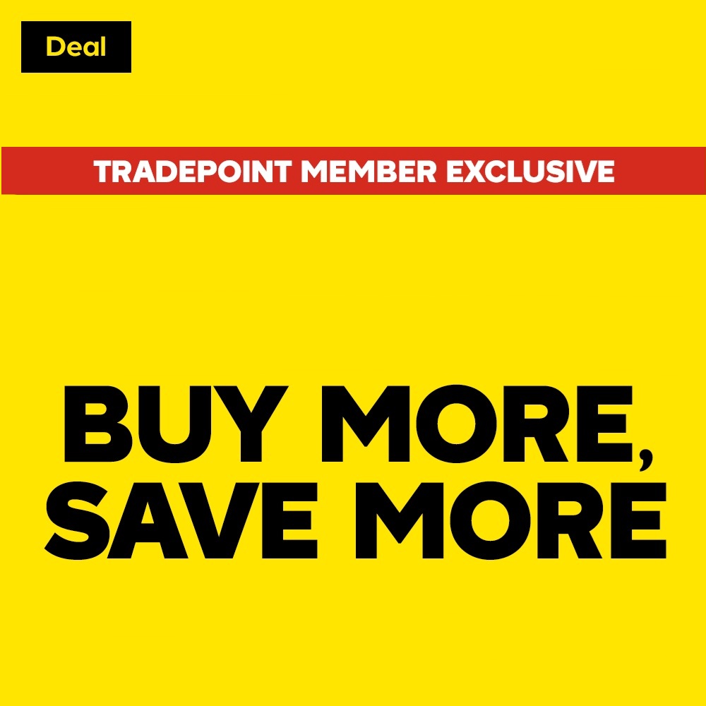 Tradepoint member exclusive. buy more, save more. 