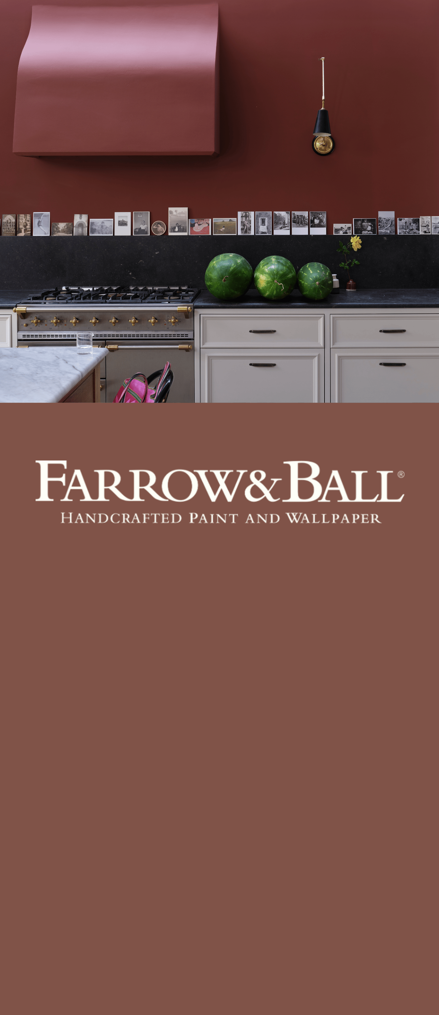 Sponsored Banner X - Farrow and Ball - Red paint - Unrivalled colours, handcrafted in Dorset. Shop now