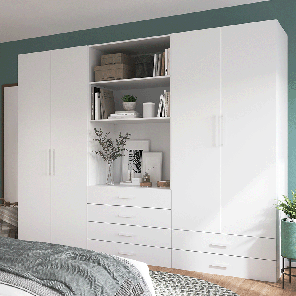Shop up to 40% off Atomia wardrobes. Includes GoodHome Atomia White Chipboard Bedroom storage unit. Terms & conditions apply, see the *Promotional terms & conditions at the end of the page.