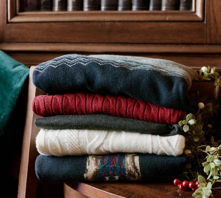 Banner featuring Hackett's winterwear