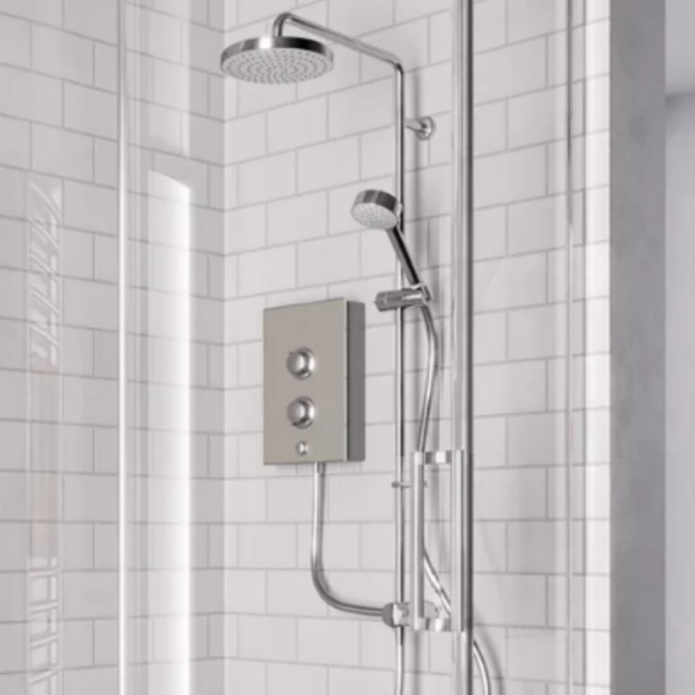 Sponsored banner. Dual shower heads from Mira Showers.  Upgrade for £299. Shop now. 