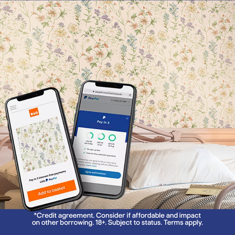 Sponsored banner: Pay in 3 with no interest and no fees*. Checkout with PayPal. Find out more.