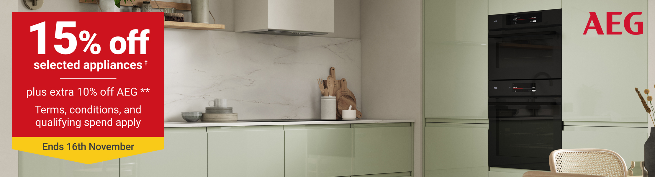 Click through to AEG kitchen appliances