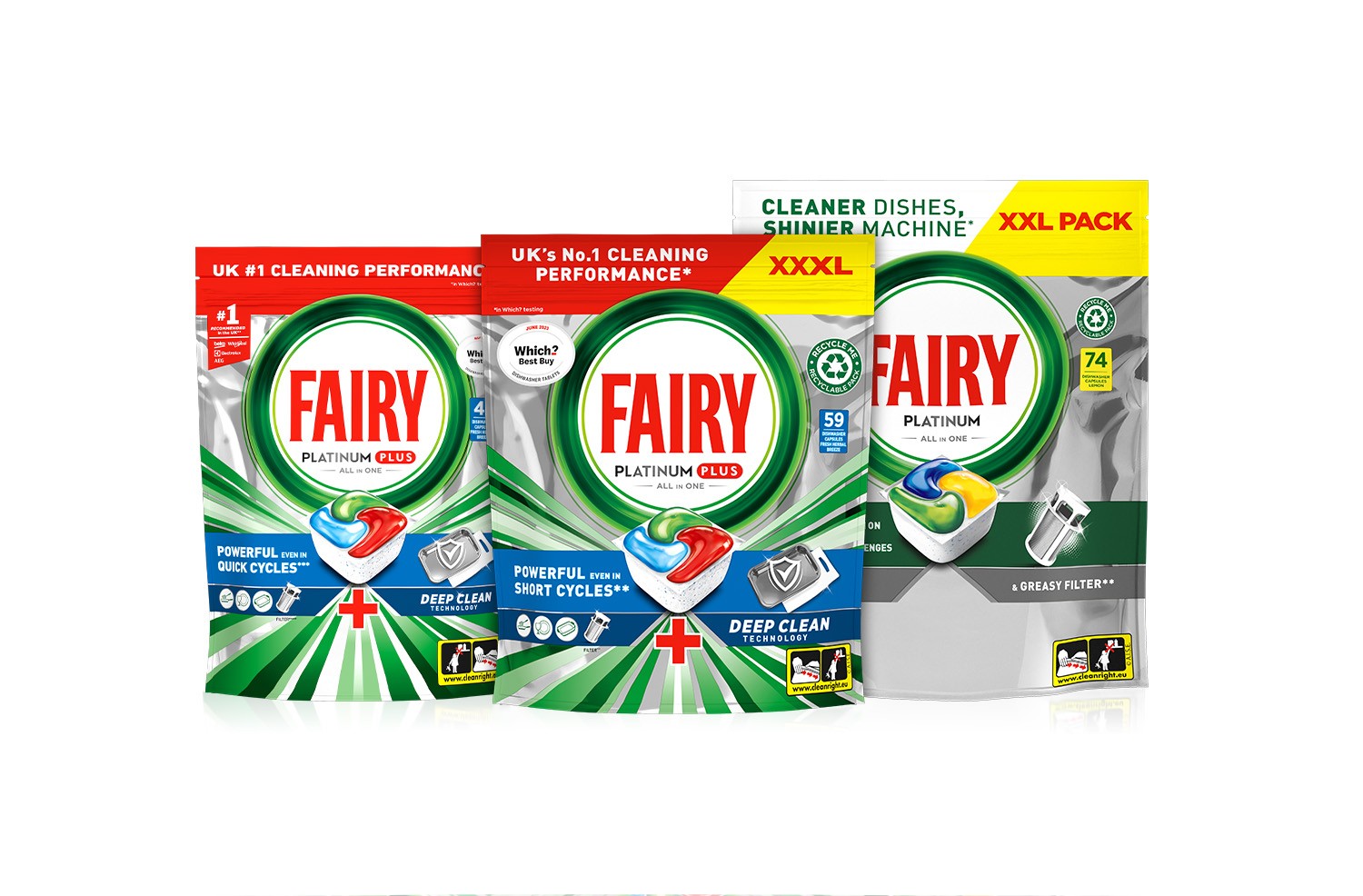 Fairy's best ever clean. Because every food lover deserves a sparkling kitchen
