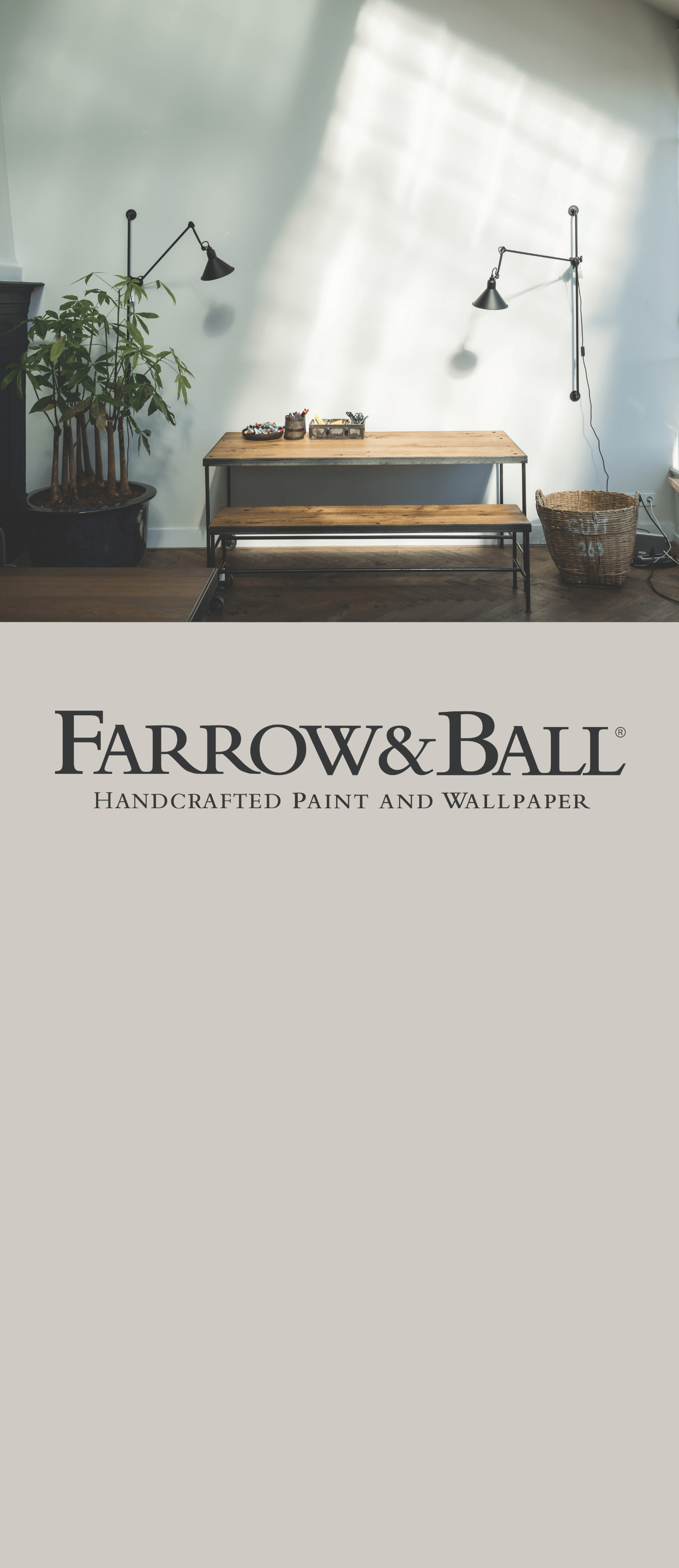Sponsored Banner X - Farrow and Ball - White paint - Unrivalled colours, handcrafted in Dorset. Shop now