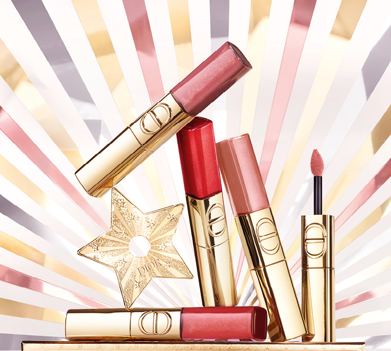 Starring the NEW limited-edition Rouge Dior Sequin Liquid Duo.