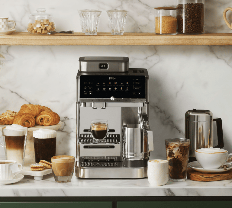 From espresso to cold brew. 13 preset drinks, at the touch of a button.
