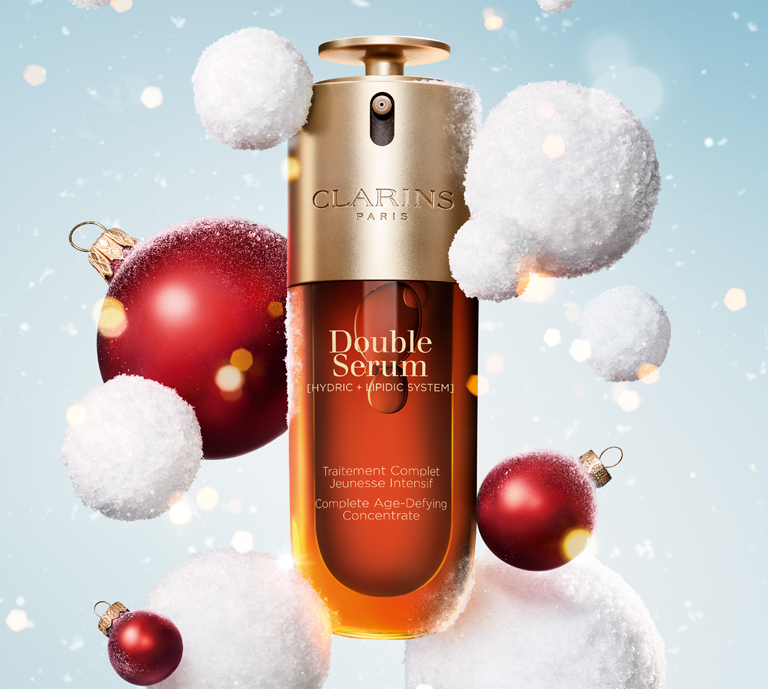 Image showing clarins double serum product