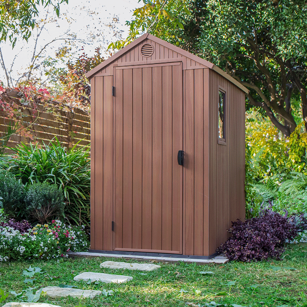 Shop 15% off selected Keter sheds & storage. Includes Keter Darwin 6x4 ft Apex Shed with floor & 1 window. Terms & conditions apply, see the *Promotional terms & conditions at the end of the page.