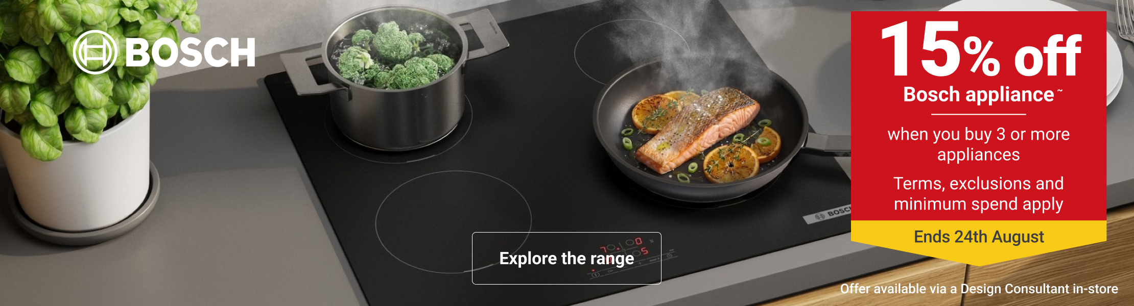 Bosch promotional top banner