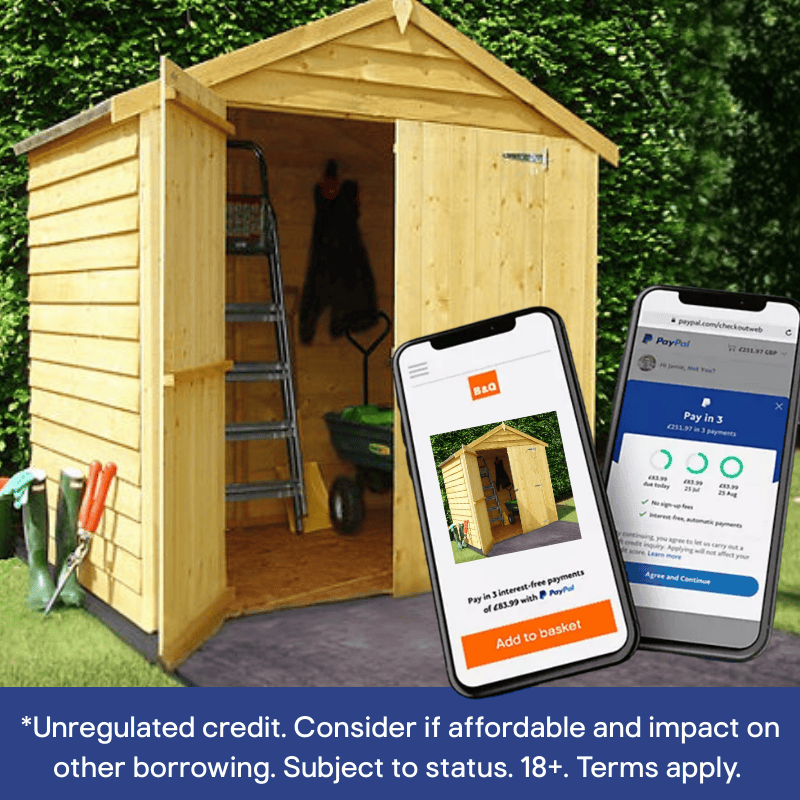 Sponsored banner for PayPal. Pay in 3. Find out more.