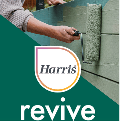Sponsored - Banner X - LG Harris Revive advertisement. Revive Paint brushes and rollers. The perfect partner with all paint types and surfaces. Shop now.