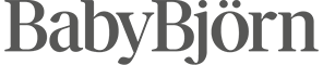The logo of the brand BabyBjörn.
