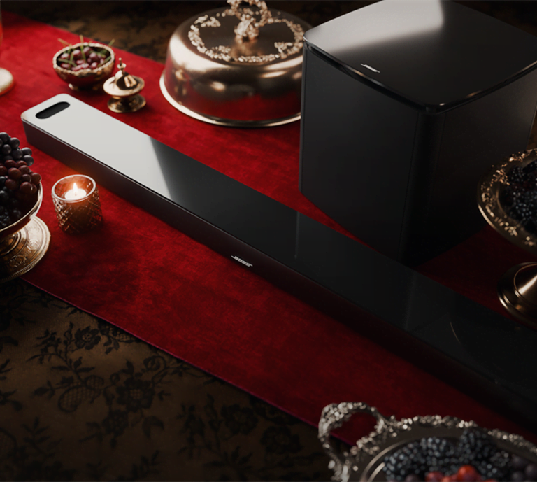 Bose advert for their speakers.