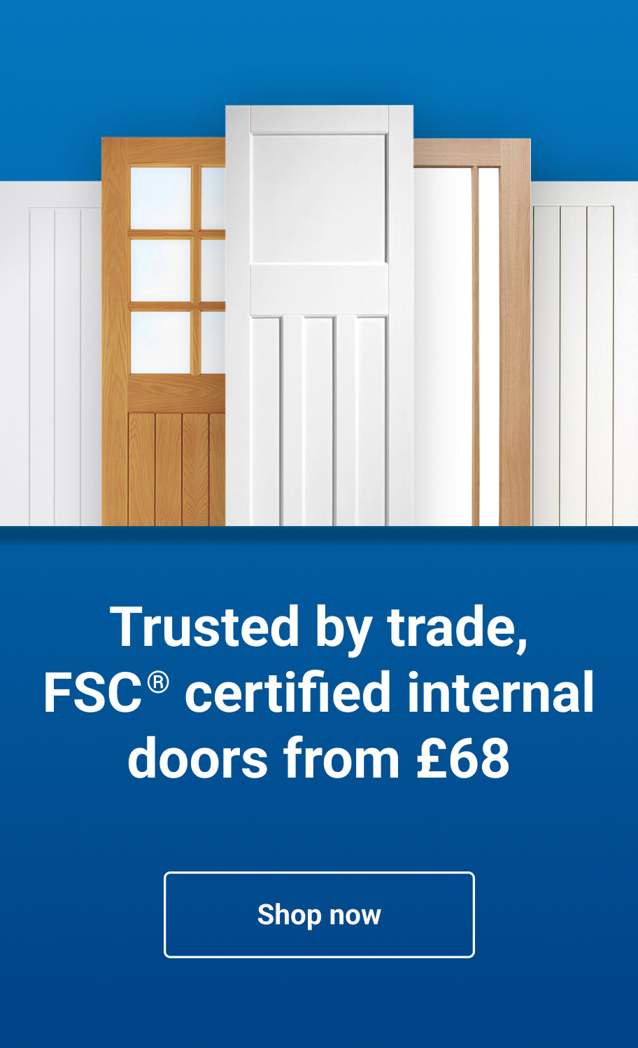 Internal doors on Wickes