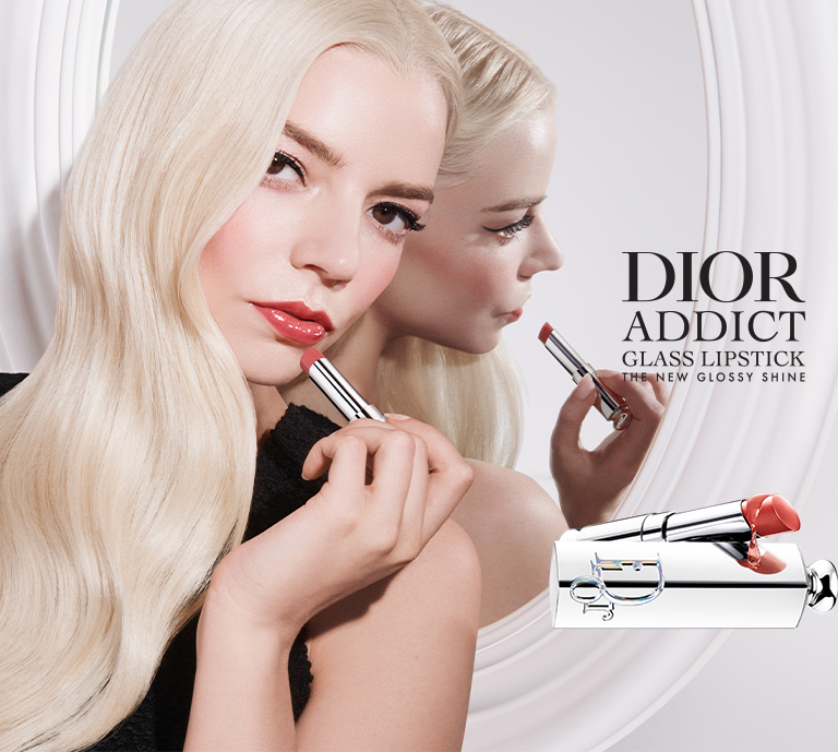 Dior's first lip gloss in a stick. Available in glossy & sparkly finishes with up to 48H hydration.
