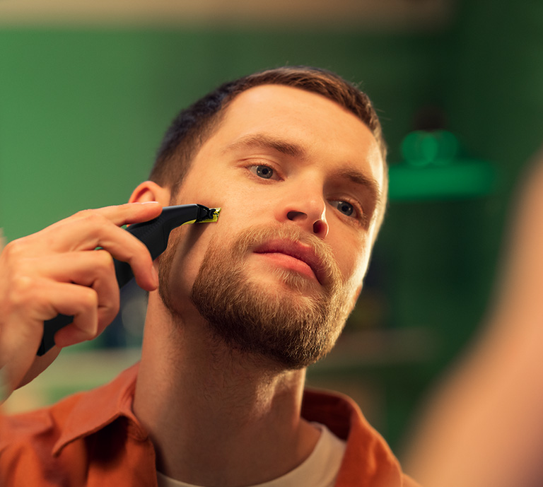 Man using OneBlade