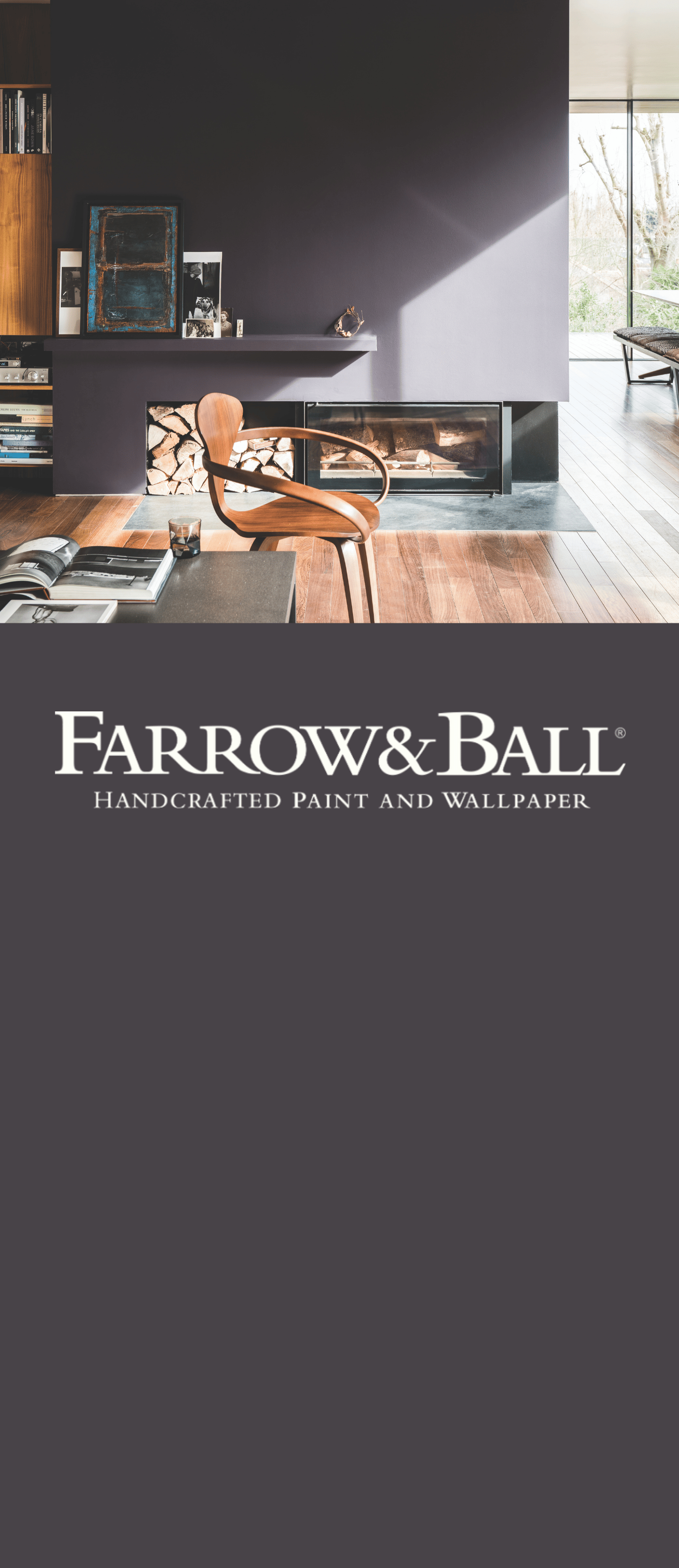 Sponsored - Farrow and Ball - Banner X - Purple - Unrivalled colours, handcrafted in Dorset. Shop now.