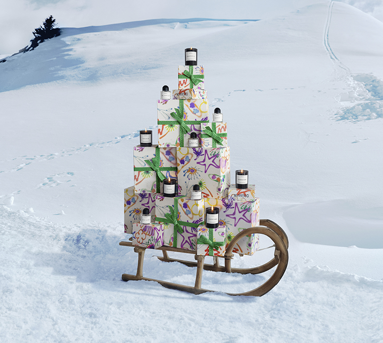 Banner advertisement for Byredo Alto Astral  with product imagery and a “Shop now” button