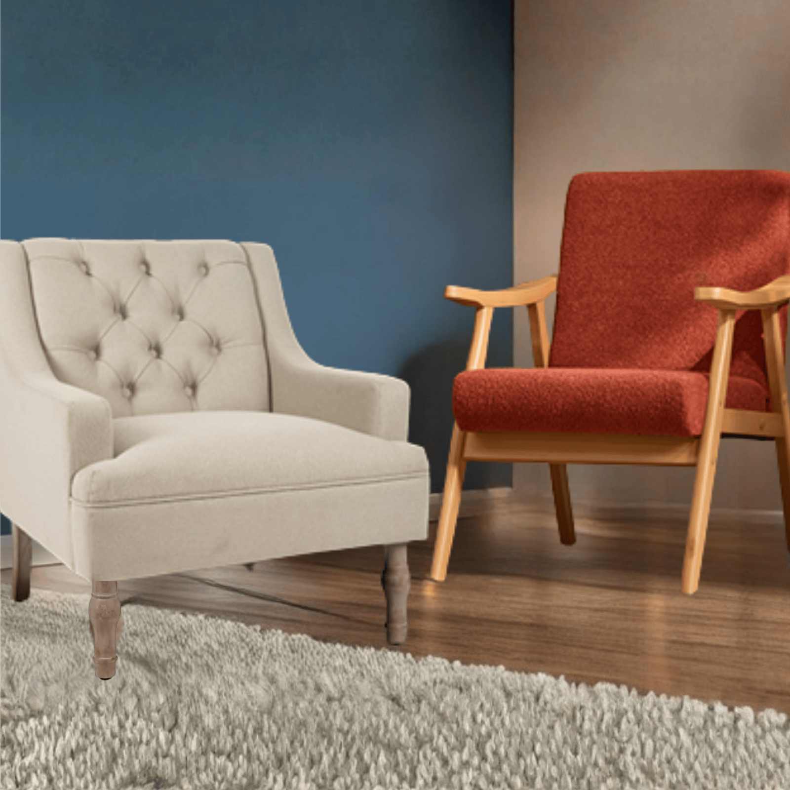 Sponsored banner. Make a statement with modern accent seating. Shop now button