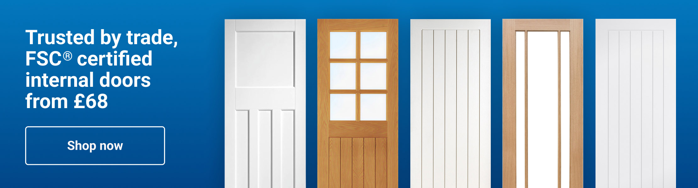 Internal doors on Wickes