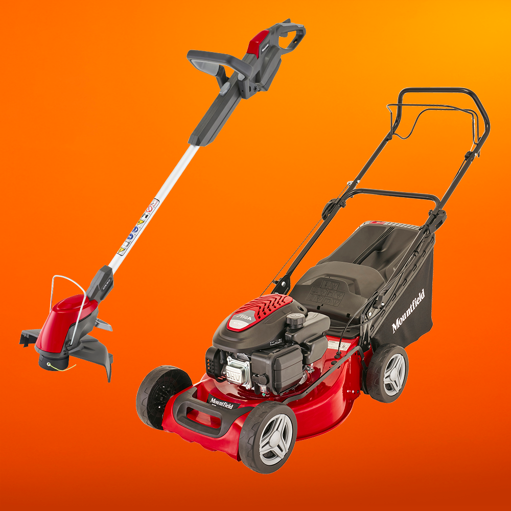 Shop 15% off Mountfield garden power. Includes Mountfield Petrol Rotary Lawnmower and Mountfield Garden multi-tool. Terms & conditions apply, see the *Ts & Cs at the end of the page.